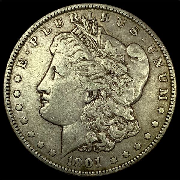 1901 Silver Morgan Dollar  NEARLY UNCIRCULATED