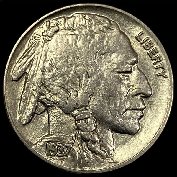 1937 Nickel Five Cents Buffalo Nickel UNC