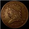 Image 1 : 1828 Copper Half Cent  NEARLY UNCIRCULATED