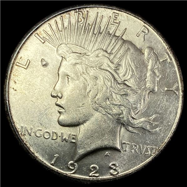 1923-S Silver Peace Dollar UNC