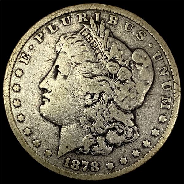 1878-CC Silver Morgan Dollar  LIGHTLY CIRCULATED