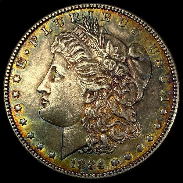 1884 Morgan Silver Dollar  CHOICE AU