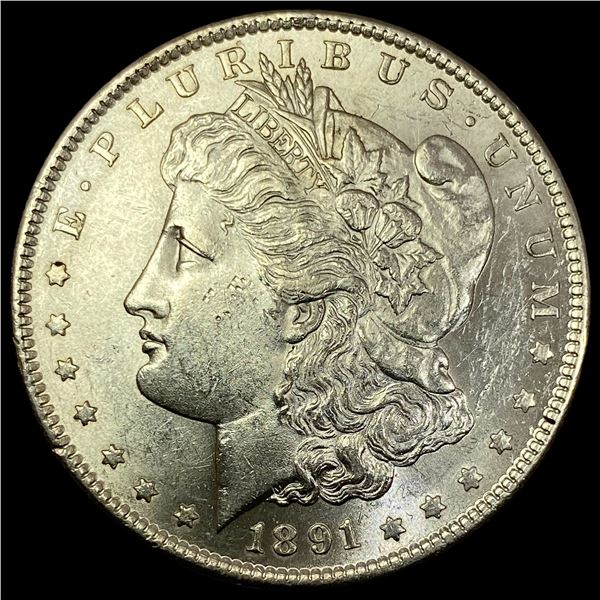 1891-S Silver Morgan Dollar   UNCIRCULATED