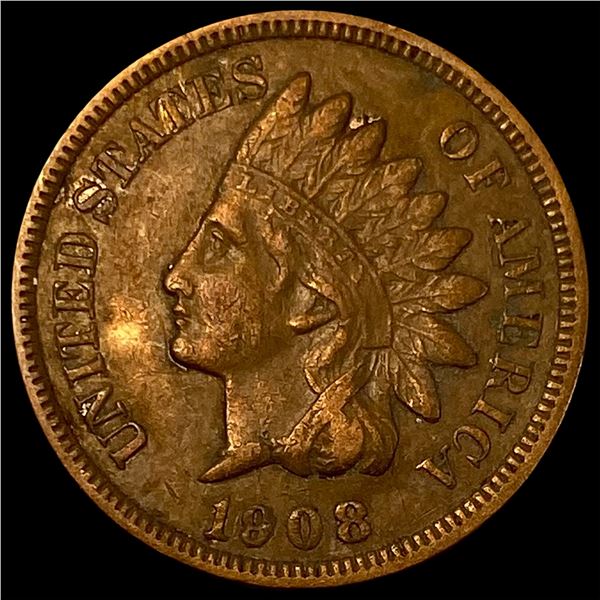 1908-S Indian Head Cent  NEARLY UNCIRCULATED