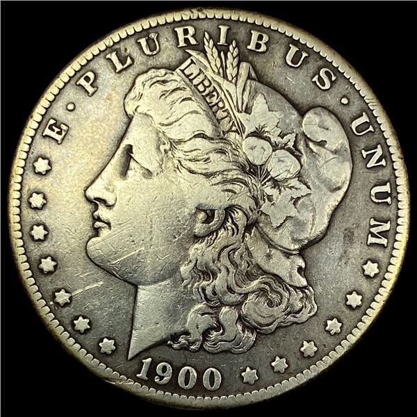 1900-S Silver Morgan Dollar  LIGHTLY CIRCULATED