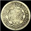 Image 2 : 1858 Silver Half Dime  NICELY CIRCULATED