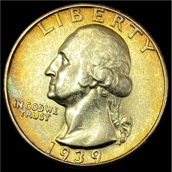 1939 Washington Silver Quarter  UNCIRCULATED