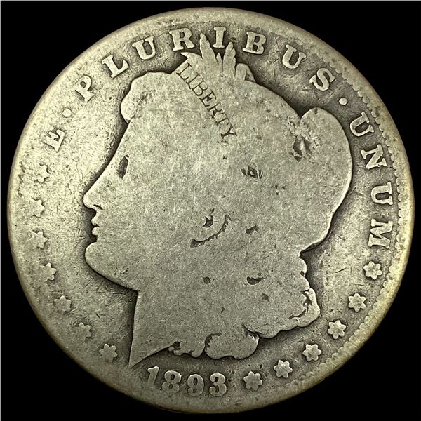 1893-O Silver Morgan Dollar  NICELY CIRCULATED