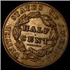 Image 2 : 1835 Classic Head Half Cent  CLOSELY UNCIRCULATED