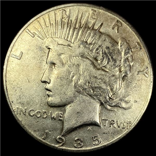 1935 Silver Peace Dollar  LIGHTLY CIRCULATED