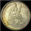 Image 1 : 1877 Seated Liberty Dime  CLOSELY UNCIRCULATED