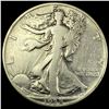 Image 1 : 1938-D Silver Half Dollar Walking Liberty  CLOSELY UNCIRCULATED