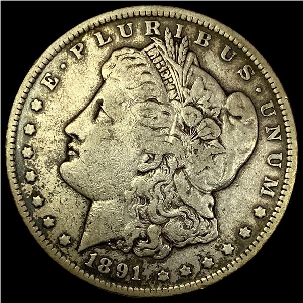 1891-CC Silver Morgan Dollar   UNCIRCULATED