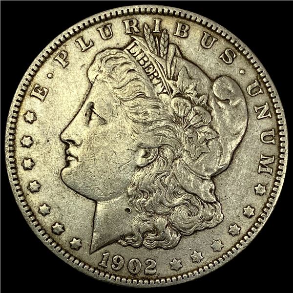 1902 Morgan Silver Dollar   NEARLY UNCIRCULATED