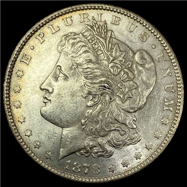 1878 7/8TF Silver Morgan Dollar CHOICE AU