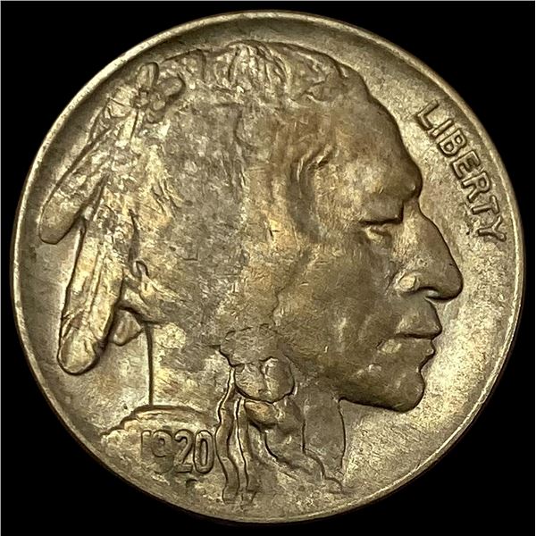 1920 Buffalo Nickel   CHOICE AU