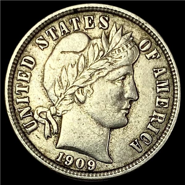 1909-O Silver Barber Dime  CLOSELY UNCIRCULATED