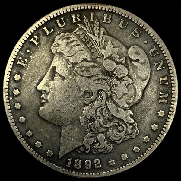 1892-O Silver Morgan Dollar   LIGHTLY CIRCULATED