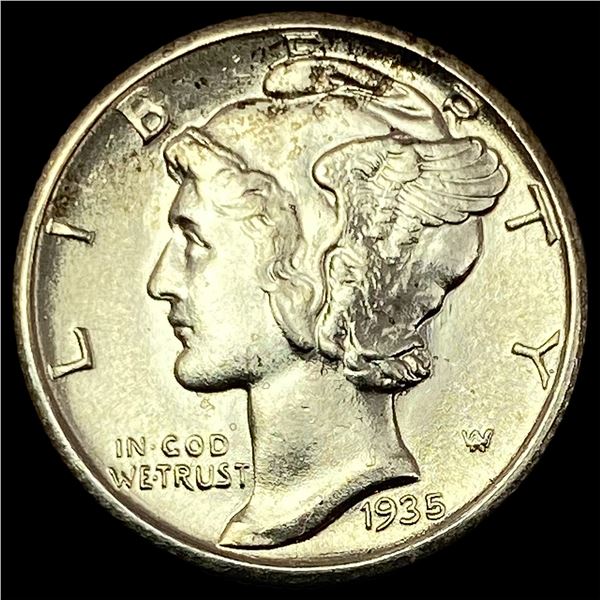 1935 Mercury Dime  LIGHTLY CIRCULATED