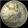 Image 1 : 1877 Silver Trade Dollar  UNCIRCULATED