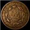 Image 2 : 1837 Hard Times Token "Not One Cent" (HT-9)  NICELY CIRCULATED