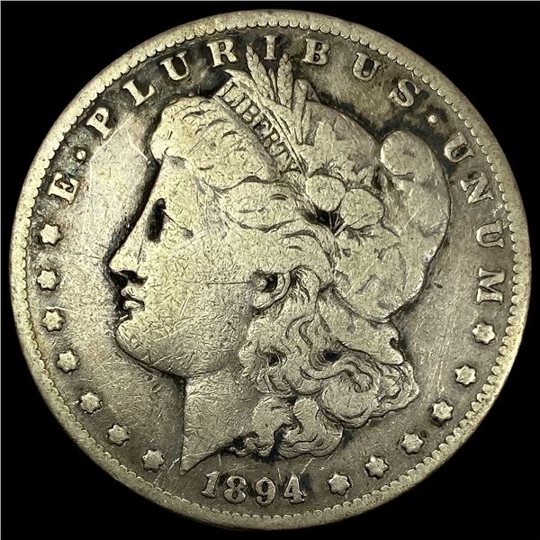 1894-S Silver Morgan Dollar   LIGHTLY CIRCULATED