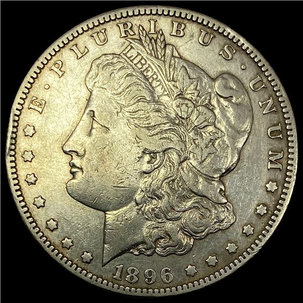 1896-S Silver Morgan Dollar  LIGHTLY CIRCULATED