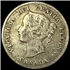 Image 1 : 1874 Canada Silver 5 Cents  NICELY CIRCULATED