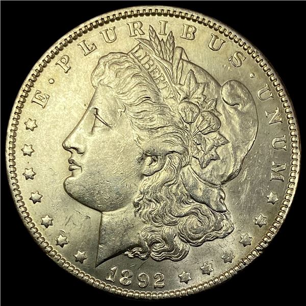 1892-S Silver Morgan Dollar  CHOICE AU