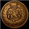 Image 2 : 1867 Indian Head Cent  LIGHTLY CIRCULATED