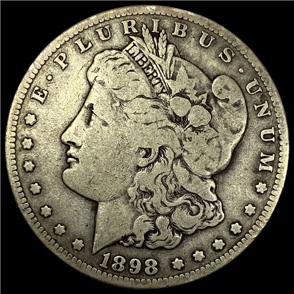 1898-S Silver Morgan Dollar   NICELY CIRCULATED