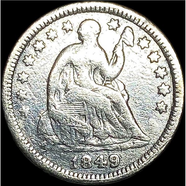 1849 Silver Half Dime HIGH GRADE