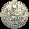 Image 2 : 1866 Silver Un Sol Peru NEARLY UNCIRCULATED