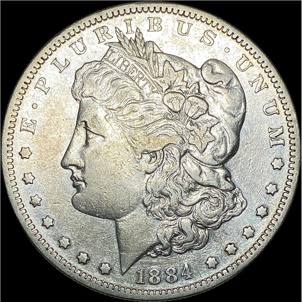1884-S Silver Morgan Dollar NEARLY UNCIRCULATED