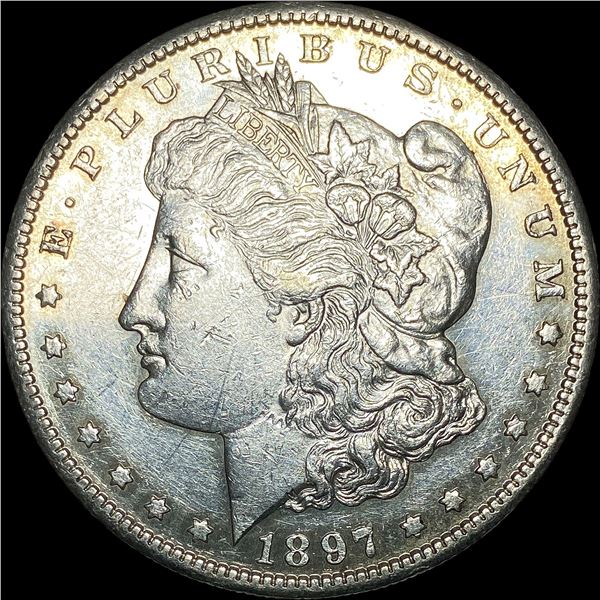 1897-S Silver Morgan Dollar CLOSELY UNCIRCULATED
