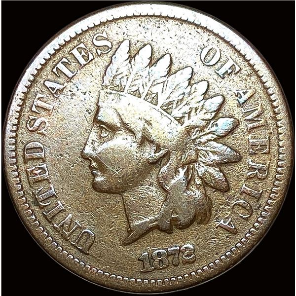 1872 Indian Head Cent LIGHTLY CIRCULATED