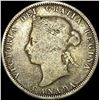 1881-H Silver 25 Cents Canada NICELY CIRCULATED