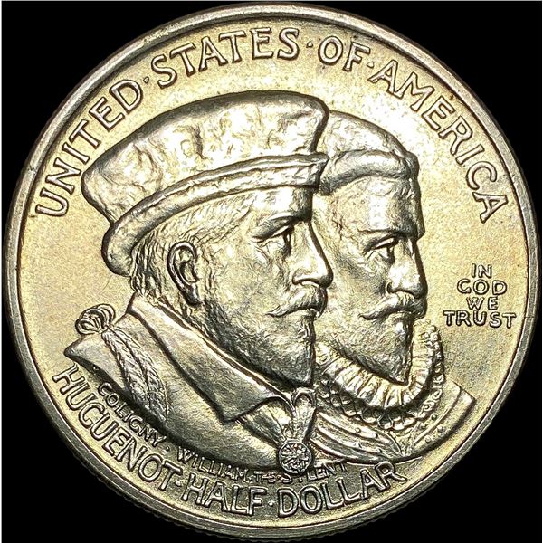 1924 Silver Huguenot-Walloon Half Dollar UNCIRCULATED