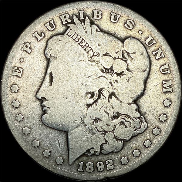1892-S Silver Morgan Dollar NICELY CIRCULATED