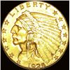 Image 1 : 1925-D Gold $2.50 Indian Head Quarter Eagle CLOSELY UNCIRCULATED