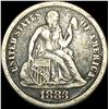 Image 1 : 1883 Seated Liberty Dime LIGHTLY CIRCULATED