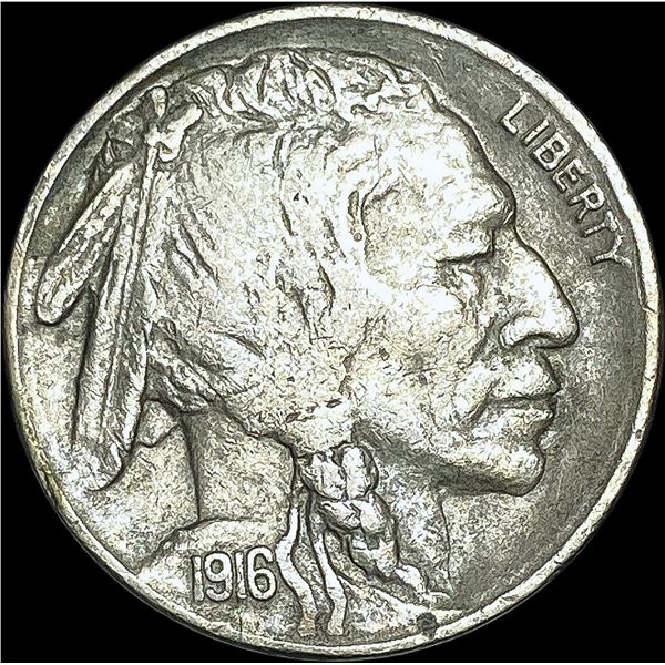 1916-S Nickel Buffalo NEARLY UNCIRCULATED
