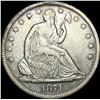 1871-S Silver Half Dollar NEARLY UNCIRCULATED