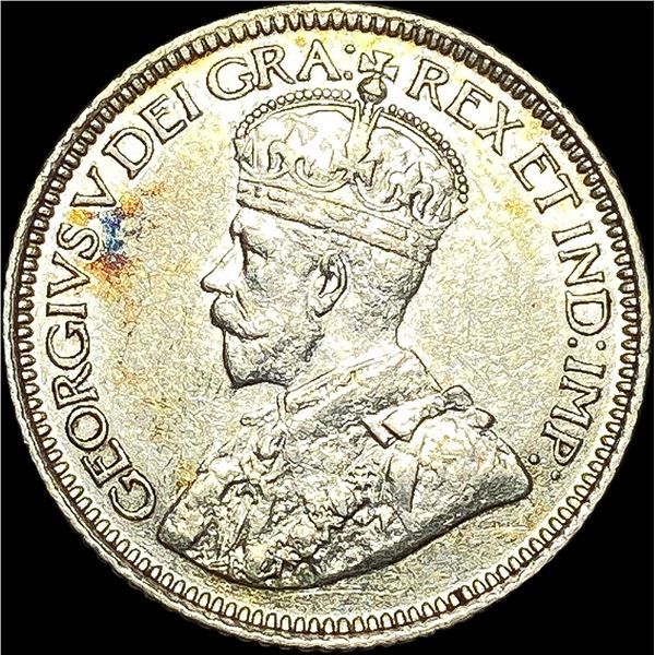 1936 Canada Silver 10 Cents CLOSELY UNCIRCULATED