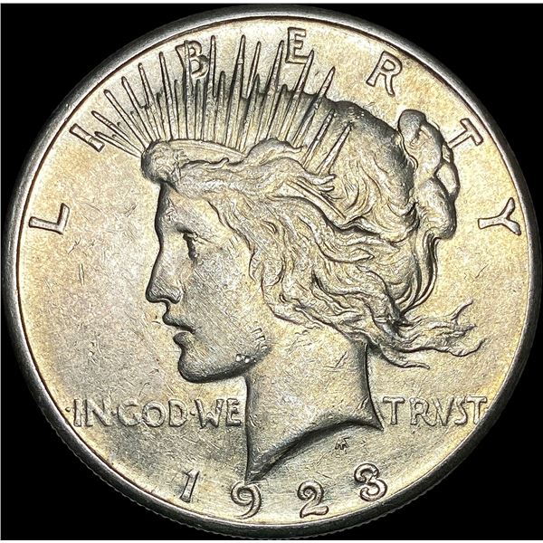 1923-S Silver Peace Dollar CLOSE UNC