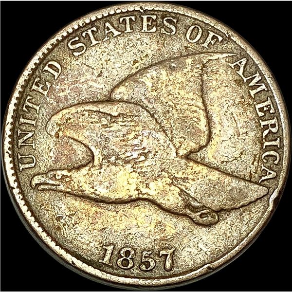 1857 Flying Eagle Cent LIGHTLY CIRCULATED