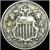 1868 Shield Nickel LIGHTLY CIRCULATED