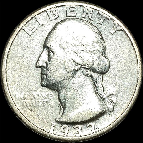 1932-S Silver Washington Quarter LIGHTLY CIRCULATED