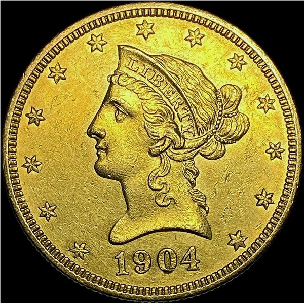 1904 Liberty Head $10 Eagle CHOICE BU