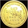 Image 2 : 1903 Gold Dollar Louisiana Purchase McKinley CLOSELY UNCIRCULATED
